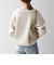 《予約》SHIPS any:〈手洗い可能〉AQUA カシミヤ ミックス ポロ ニット