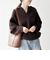 《予約》SHIPS any:〈手洗い可能〉AQUA カシミヤ ミックス ポロ ニット