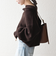 《予約》SHIPS any:〈手洗い可能〉AQUA カシミヤ ミックス ポロ ニット