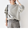 《予約》SHIPS any:〈手洗い可能〉AQUA カシミヤ ミックス ハイネック ニット