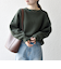 《一部予約》SHIPS any:〈手洗い可能〉AQUA カシミヤ ミックス ハイネック ニット