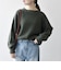 《一部予約》〈手洗い可能〉AQUA カシミヤ ミックス ハイネック ニット
