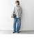 《予約》SHIPS any:〈手洗い可能〉AQUA カシミヤ ミックス スキッパー カーディガン