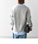 《予約》SHIPS any:〈手洗い可能〉AQUA カシミヤ ミックス スキッパー カーディガン