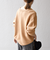 《予約》SHIPS any:〈手洗い可能〉AQUA カシミヤ ミックス スキッパー カーディガン