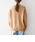 《予約》SHIPS any:〈手洗い可能〉AQUA カシミヤ ミックス スキッパー カーディガン