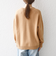 《予約》SHIPS any:〈手洗い可能〉AQUA カシミヤ ミックス スキッパー カーディガン