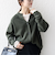 《一部予約》SHIPS any:〈手洗い可能〉AQUA カシミヤ ミックス スキッパー カーディガン