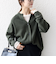 《一部予約》SHIPS any:〈手洗い可能〉AQUA カシミヤ ミックス スキッパー カーディガン