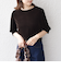 SHIPS Colors:〈手洗い可能〉フロッキー メッシュ 5分袖 トップス