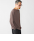 【WEB限定】SHIPS: バスク ボーダー ボートネック ワンポイントワッペン ロングスリーブ Tシャツ