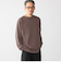 【WEB限定】SHIPS: バスク ボーダー ボートネック ワンポイントワッペン ロングスリーブ Tシャツ