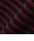 【WEB限定】SHIPS: バスク ボーダー ボートネック ワンポイントワッペン ロングスリーブ Tシャツ