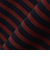 【WEB限定】SHIPS: バスク ボーダー ボートネック ワンポイントワッペン ロングスリーブ Tシャツ