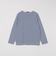 【WEB限定】SHIPS: バスク ボーダー ボートネック ワンポイントワッペン ロングスリーブ Tシャツ