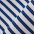 【WEB限定】SHIPS: バスク ボーダー ボートネック ワンポイントワッペン ロングスリーブ Tシャツ