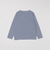 【WEB限定】SHIPS: バスク ボーダー ボートネック ワンポイントワッペン ロングスリーブ Tシャツ