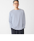 【WEB限定】SHIPS: バスク ボーダー ボートネック ワンポイントワッペン ロングスリーブ Tシャツ