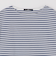 【WEB限定】SHIPS: バスク ボーダー ボートネック ワンポイントワッペン ロングスリーブ Tシャツ