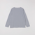 【WEB限定】SHIPS: バスク ボーダー ボートネック ワンポイントワッペン ロングスリーブ Tシャツ