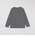 【WEB限定】SHIPS: バスク ボーダー ボートネック ワンポイントワッペン ロングスリーブ Tシャツ
