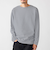 【WEB限定】SHIPS: バスク ボーダー ボートネック ワンポイントワッペン ロングスリーブ Tシャツ