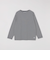 【WEB限定】SHIPS: バスク ボーダー ボートネック ワンポイントワッペン ロングスリーブ Tシャツ