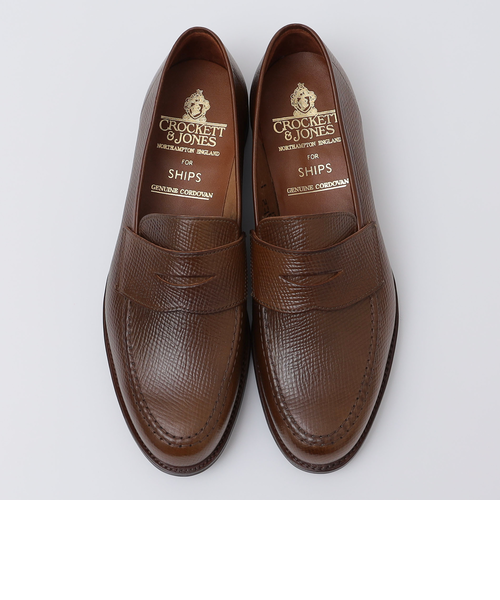 SHIPS別注】CROCKETT＆JONES: 50th ANNIV エンボス アン