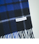 《予約》quaranciel: カシミヤ ミックス チェック ストール 25AW