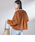 《予約》ゴート スエード ノーカラー ブルゾン