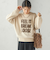 《予約》【WEB限定】〈手洗い可能〉サガラ 刺繍 ロゴ ニット プルオーバー