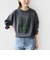 《予約》【WEB限定】〈手洗い可能〉サガラ 刺繍 ロゴ ニット プルオーバー