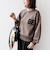 《予約》【WEB限定】〈手洗い可能〉サガラ 刺繍 ロゴ ニット プルオーバー
