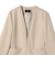 〈手洗い可能〉DELEGANT ダブルカラー ジャケット（セットアップ対応）