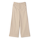〈手洗い可能〉DELEGANT  ストレート パンツ（セットアップ対応）