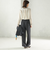 〈手洗い可能〉DELEGANT  ストレート パンツ（セットアップ対応）