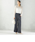 〈手洗い可能〉DELEGANT  ストレート パンツ（セットアップ対応）