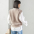 《予約》杢フォックス カシミヤ ニット ベスト