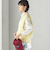 杢フォックス カシミヤ ニット ベスト