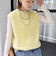 《予約》杢フォックス カシミヤ ニット ベスト