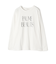 プリント ロゴ ロング スリーブ TEE