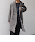 SHIPS any: PURE WOOL MELTON ダブル チェスターコート 25AW◆
