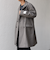 SHIPS any: PURE WOOL MELTON ダブル チェスターコート 25AW◆