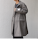 SHIPS any: PURE WOOL MELTON ダブル チェスターコート 25AW◆