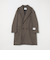 SHIPS any: PURE WOOL MELTON ダブル チェスターコート 25AW◆