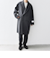 SHIPS any: PURE WOOL MELTON ダブル チェスターコート 25AW◆