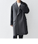 SHIPS any: PURE WOOL MELTON ダブル チェスターコート 25AW◆