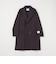 SHIPS any: PURE WOOL MELTON ダブル チェスターコート 25AW◆