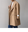 SHIPS any: PURE WOOL MELTON ダブル チェスターコート 25AW◆