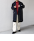 SHIPS any: PURE WOOL MELTON ダブル チェスターコート 25AW◆